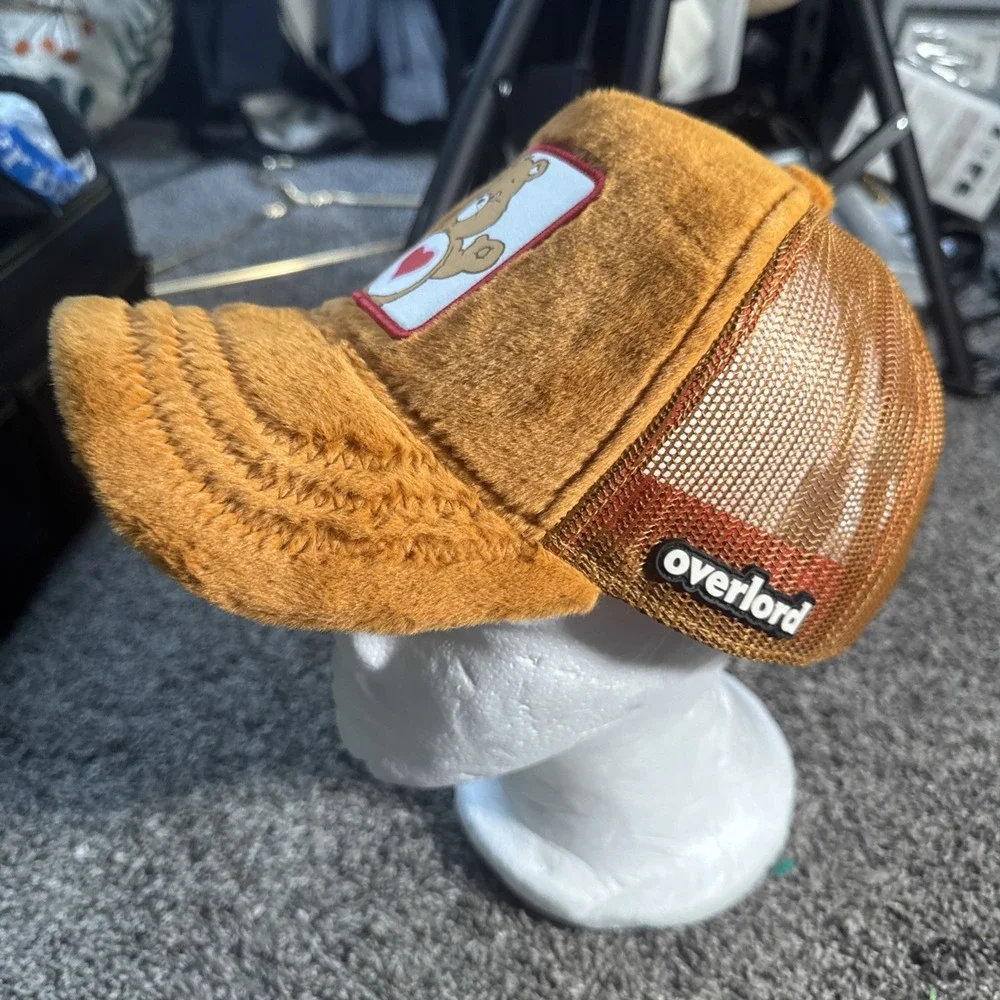 OVERLORD X Care Bears: Tender Heart Bear Trucker Cap New